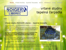 Tablet Screenshot of noiger.cz